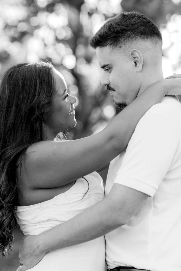 Fotografia de casamento em preto e branco