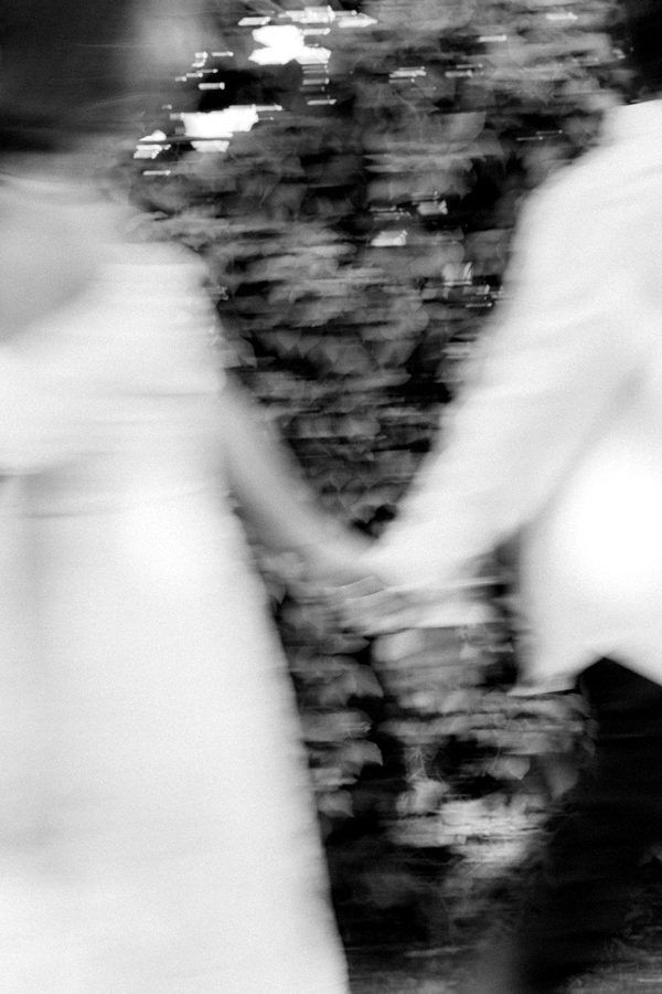 Fotografia de casamento em preto e branco