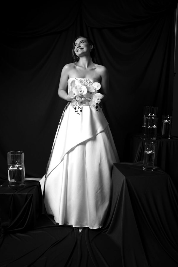 Fotografia de casamento em preto e branco